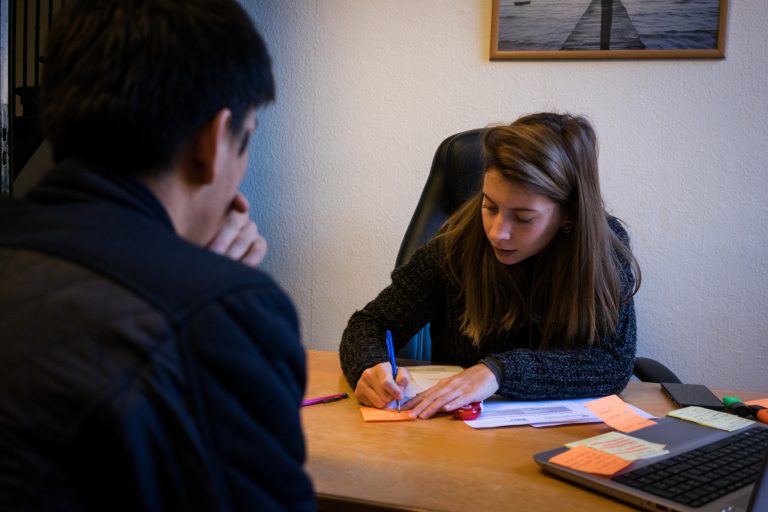 “Mon assistante sociale m’a beaucoup aidé”